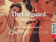 Erotic Roleplay for Women: MILF gets a hot massage from a lifeguard on the beach