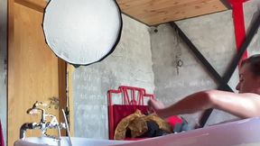 update #467 (june 28, 2020) backstage ? from my yesterday’s photoshooting in masochistic hotel room ??
