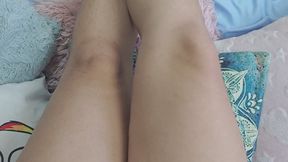 Hairy Legs Tease Watch Me Make You Hard