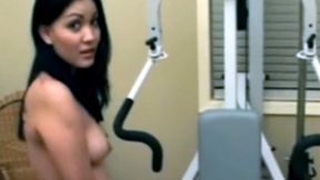 Hot brunette gives intense blowjob from behind for a tiny cock&#x1F32D;