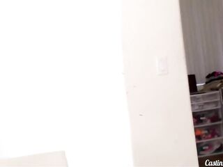 KRISTEN SCOTT'S 1ST SCENE! Ribald Little Bitch Eats Butt & Gets A Giant Facial