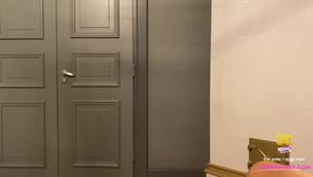 A Halloween blowjob from a real couple - A bride's view of real couple sex