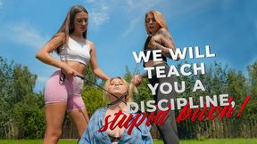We Will Teach you a Discipline, stupid bitch! (720p)