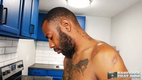 BAREBACKTHATHOLE Hairy Black August Alexander Masturbates