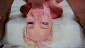 Blonde MILF deepthroat porn