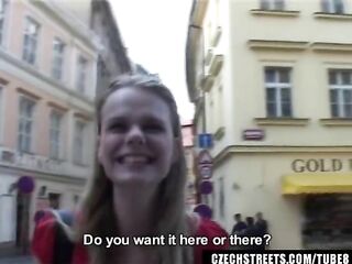 CZECH STREETS  VERONIKA BLOWS ROD FOR MONEY