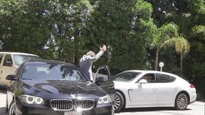 Rachel Cavalli Pays Car Wreck Bill With Massive Tits and Pink Pussy GP2370