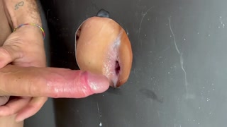 Gloryhole creampie