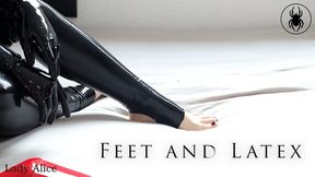 Feet and Latex - Füße und Latex