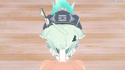 INTENSE SEX WITH HUOHUO UNTIL CREAMPIE ???? HONKAI STAR RAIL HENTAI