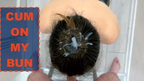 Cum on My Bun after Catwalk N Blowjob: Hot Sex Tape POV