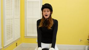 Pony Rider Machine Training for Lucy Foxx