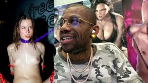 bound free use white teen girl bouncing on a cock in an alleyway, ai generated