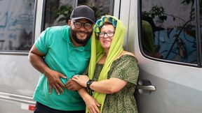 fat granny picked up from street for BBC anal