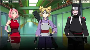 Temari Surrenders to Narutos Fiery Embrace in Sultry Ninja Fantasy