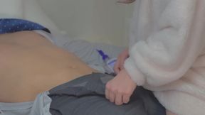 【M男専用動画????✨】仕事帰りのムレムレちんぽを熱いうちに射精させてあげる????????