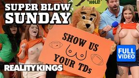 Real Sexy - College Girls Sky Wonderland & Katerina Deville Are Huge Football Fans & Dick Lovers