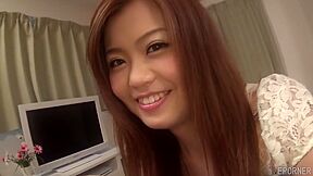 Cute Japanese Babe Gets Creampie