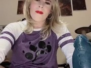 Sissy Chastity Sissygasm Drinking - Trans Cumslut Jessica Bloom