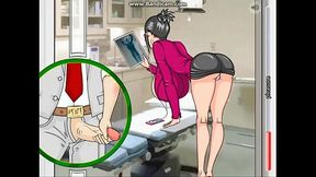 Meet and Fuck Sexy Nurse in Flash Game for Intense Hentai Action