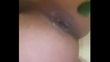 Sologay fuck asshole with cucumber