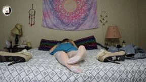 On Belly and Nylon soles pov