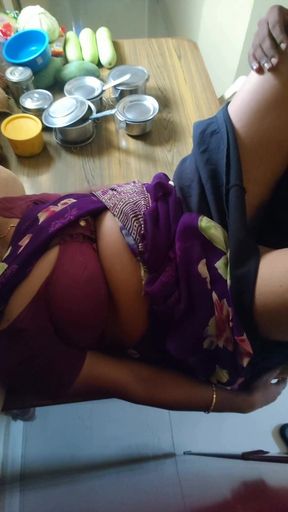 Stepmother Fucked House Owner for Rent Purpose