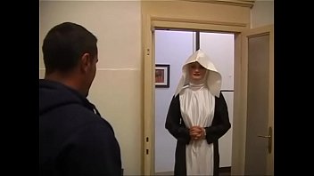 Perverted nun gets gangbanged by hot Italian nuns and milfs