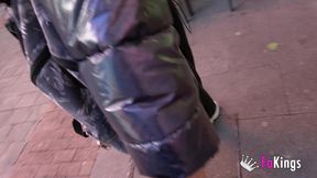 i wanna try that cock!!!  monica neni shows us how eager she is by sucking it around the streets of madrid