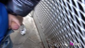 i wanna try that cock!!!  monica neni shows us how eager she is by sucking it around the streets of madrid