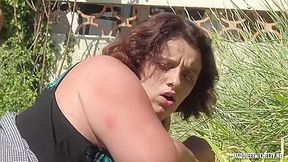 French Ugly Bbw Outdoor Fuck