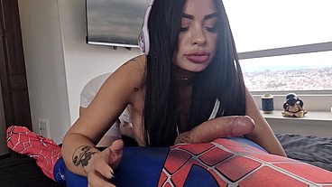 Spider-Man visits me... and ends up giving me a fuck I'll never forget – ALEJA AND AAROON