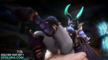 Demon Dreadlord Jaina Proudmoore Big Ass Anal Pounding - Warcraft