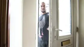 Horny stepsister fucked hard from a big black cock from his stepbrother