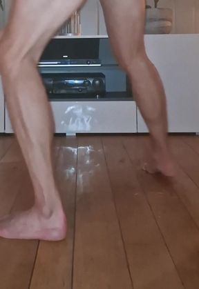 Gay twink anal huge fisting dildo doggystyle