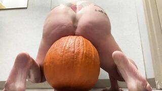 Pumpkin Humping And Fucking.