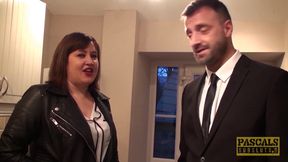 Hardfucked plumper fed with doms big cock and hot cum