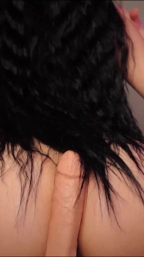 Spectacular moment from &quot;Mommy&#039;s hairjob&quot;