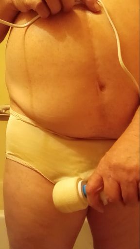 Masturbating in my panties