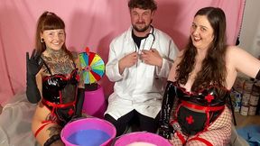 human anatomy sploshing and gunge spin the wheel!