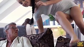Daddy4k. bad daddy screws stepsons gf erica ebony right