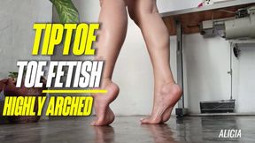 Supports all your weight on the tips of your toes (2)