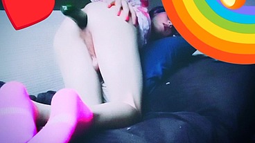 Hermosa Jovencita Tans - Sexy Trans - Sissy Disfrutando Penetracion Anal Profunda - Ruby Queen