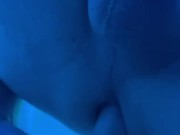 Husband fucks his ass in the bathroom and tells wife he’s tired, sexy thong, anal, bisexual, hot ass