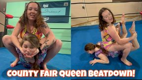County Fair Queen Gets a Beatdown at a Wrestling Show