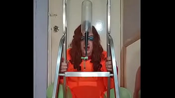 come on guys come fill my tube to the top i will swallow it all the way down the back of my throat