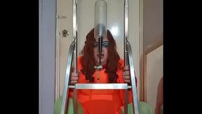 come on guys come fill my tube to the top i will swallow it all the way down the back of my throat