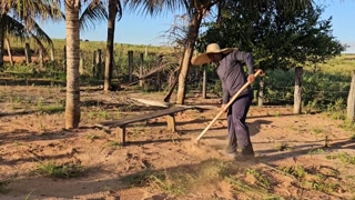 Seeing my neighbor weeding his yard in the hot sol and that made me very I went to ask for water
