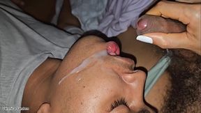 Pajama Party ends with huge cumshots