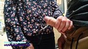 very risky handjob and blowjob in the middle of the supermarket